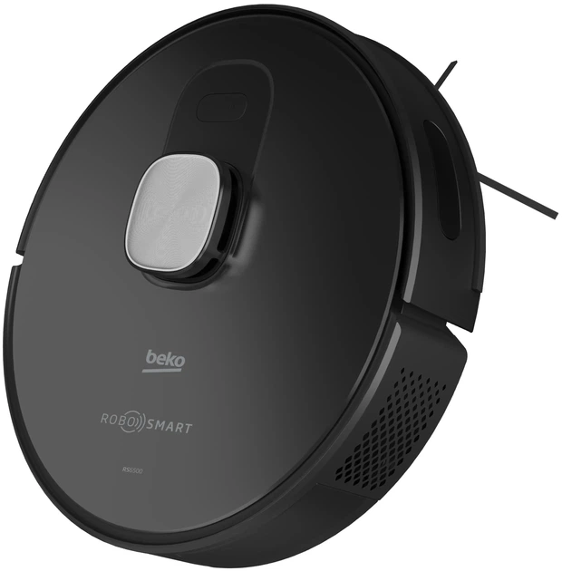 Робот-пилосос миючий Beko RoboSmart Pro VRR84314VB Функція миття підлог Створення картки приміщення 65 дБ - зображення 5