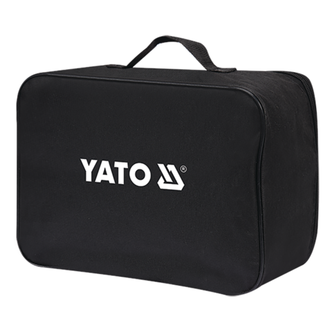 Компрессор автомобильный YATO YT-73462: 12 В, 250 Вт, давл- 1 МПа, 60л/мин, шланг- 5м, кабель-3 м + фонарь LED - изображение 8