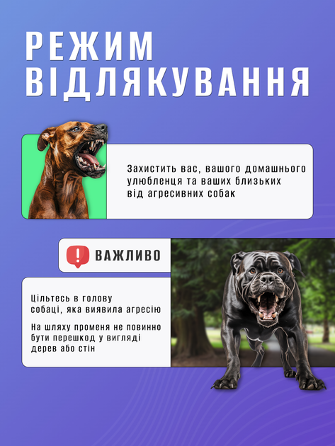 Профессиональный ультразвуковой отпугиватель собак Andowl Q-QG93X1 Italy с лазером мощный портативный прибор для отпугивания собак и кошек устройство для кинолога защита от животных ультразвуковой для защиты на улице - изображение 4