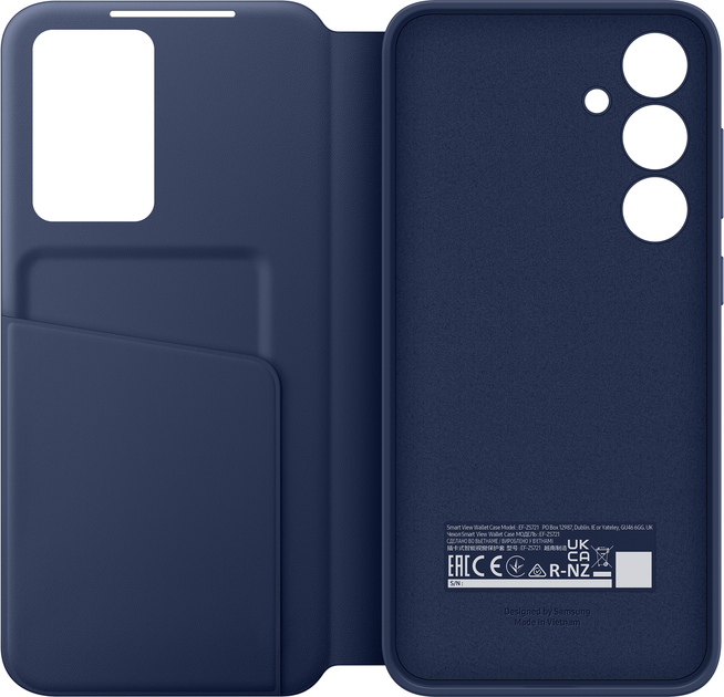 Pokrowiec-książkowy Samsung Smart View Wallet Case do Samsung Galaxy S24 FE Blue (EF-ZS721CLEGWW) - obraz 5