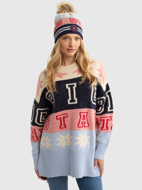 Джемпер жіночий Big Star Apresa 000 One Size Різнокольоровий (5900714768348) - зображення 4