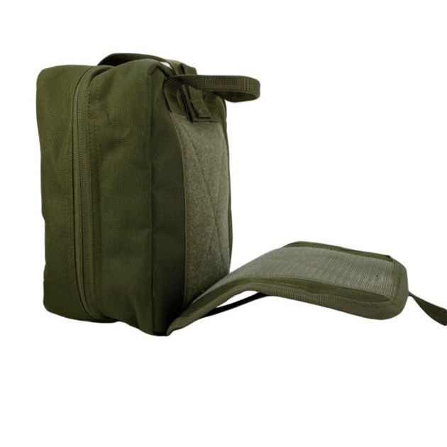 Большая тактическая аптечка LeRoy LE2363 MOLLE Cordura Olive - изображение 2