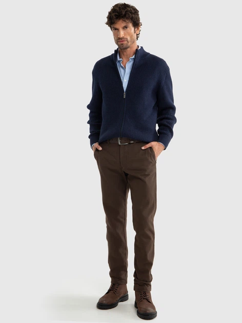 Spodnie męskie Big Star Erhatin 803 W34L34 Brązowe (5900714778170) - obraz 3