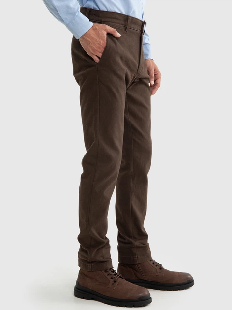 Spodnie męskie Big Star Erhatin 803 W34L34 Brązowe (5900714778170) - obraz 6