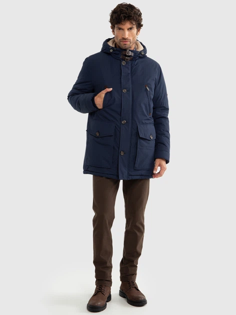 Parka męska Big Star Kamnan 403 S Granatowa (5900714793197) - obraz 3