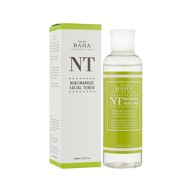 Тонер Cos De BAHA для проблемної шкіри з ніацинамідом NT Niacinamide Toner 200 мл (0315635) - зображення 2