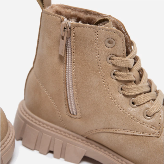 Trzewiki dziecięce zimowe dla dziewczynki Big Star Oo374082 801 34 Beżowe (5900714818364) - obraz 4