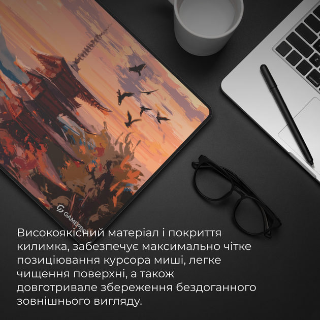 Ігрова поверхня GamePro MP275J Speed/Control 900 x 400 х 3 мм Black - зображення 10