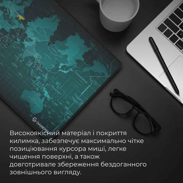 Игровая поверхность GamePro MP275M Speed/Control 900 x 400 х 3 мм Black - изображение 10