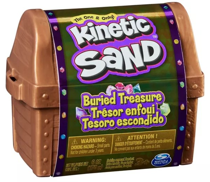 Кінетичний пісок Spin Master Kinetic Sand Закопаний скарб 170 г (0778988424865) - зображення 2