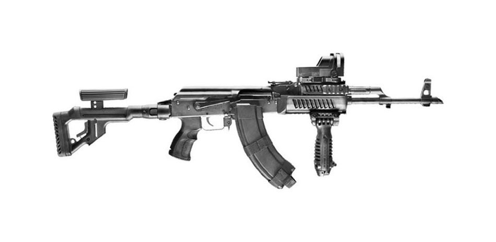 Цівка FAB Defense AK-47 полімерна для АК47/74. Колір – пісок - зображення 2