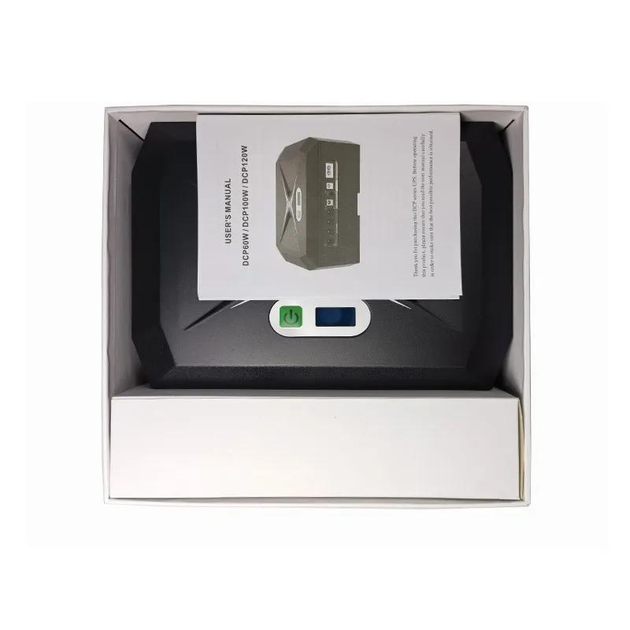 ИБП (UPS) DC 60W 20800mAh для роутера/терминала/камеры | DC2060P/DCP60W | DC5.5x2.5mm: 4x12V(5A)/ 1x9V-12V/ 1x5V / 2xUSB/ POE| LCD Black - изображение 5