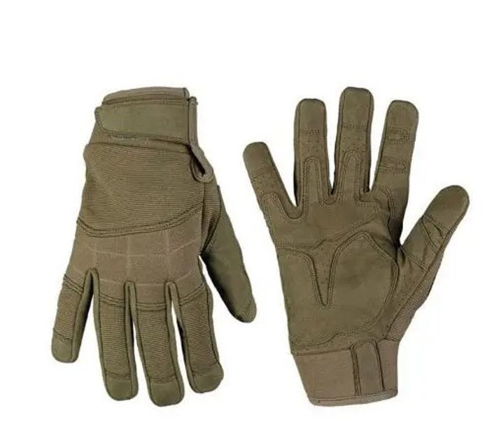 Перчатки тактические MIL-TEC "ASSAULT GLOVES" Олива 12519501 размер XL - изображение 1