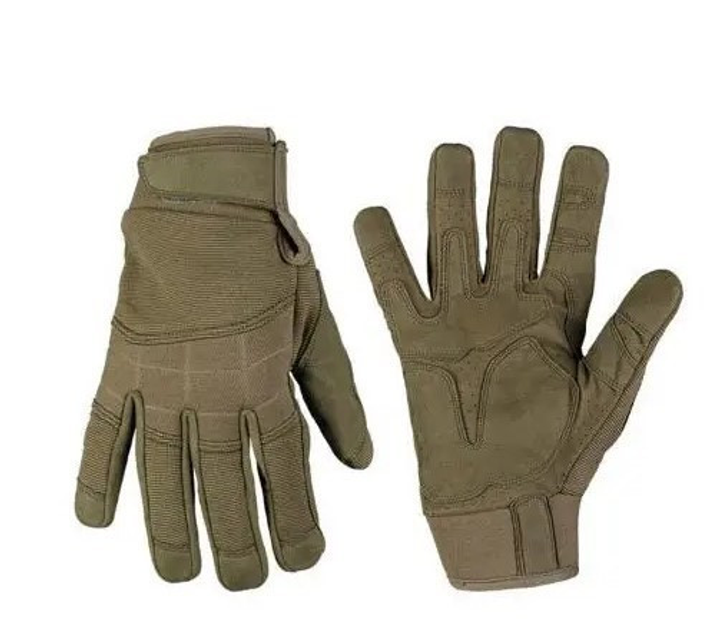 Рукавички тактичні MIL-TEC "ASSAULT GLOVES" Олива12519501 розмір M - зображення 1