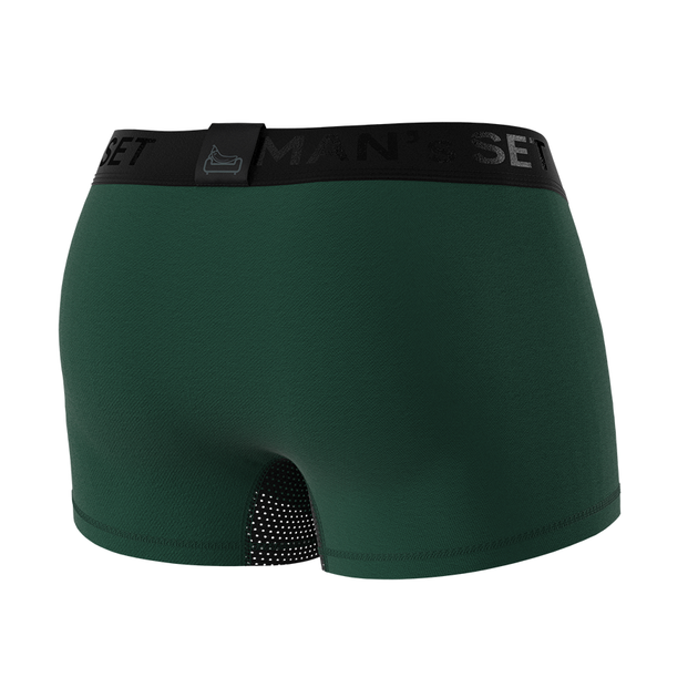 Чоловічі анатомічні боксери із бавовни з сіткою, Anatomic Classic Light, Black Series, темно-зелений 3XL BSL110-13 - Фото 5 Чоловічі анатомічні боксери із бавовни з сіткою, Anatomic Classic Light, Black Series, темно-зелений 3XL BSL110-13 - изображение 5