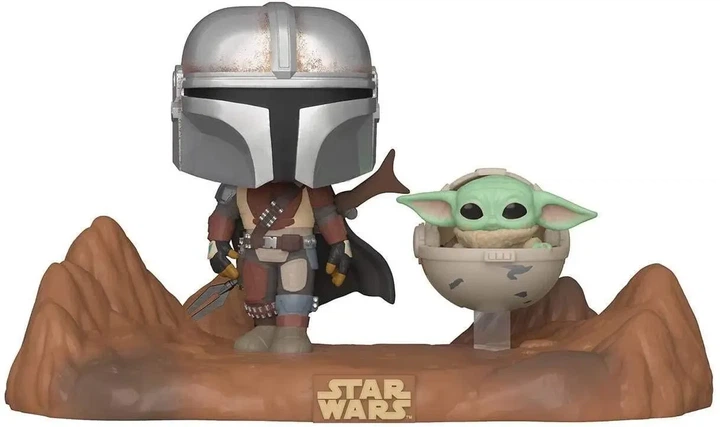 Фигурка Funko Pop Фанко поп The Mandalorian Star Wars Мандалорец Звездные войны 13 см TM SW 390 - Фото 2 Фигурка Funko Pop Фанко поп The Mandalorian Star Wars Мандалорец Звездные войны 13 см TM SW 390 - изображение 2