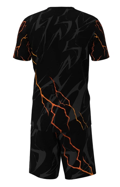 Форма волейбольна RIGO STORM Black-Orange 2XL - Фото 3 Форма волейбольна RIGO STORM Black-Orange 2XL - зображення 3