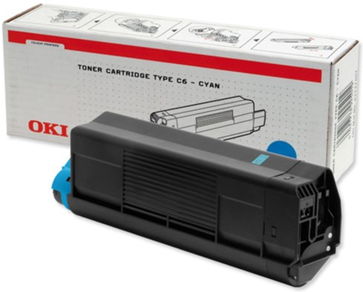 Toner OKI 42127407 Cyan - obraz 1