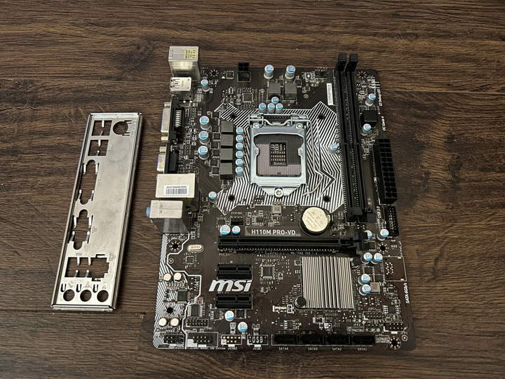 Материнская плата MSI H110M PRO-VD (s1151, Intel H110) Б/У – фото ...