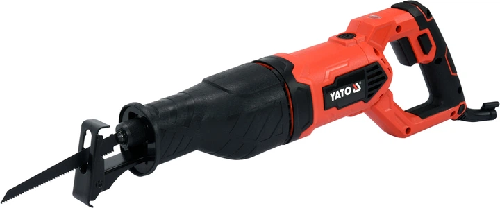 Piła szablastowa sieciowa YATO P=1050 W 0-2500 obr./min głębokość cięcia 150 mm drewno, 10 mm metal (YT-82281) - obraz 2
