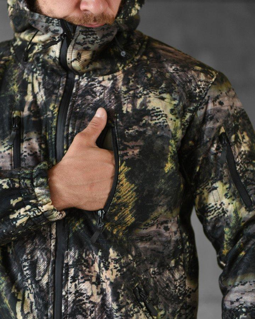 Тактический демисезонный маскировочный костюм SoftShell M камуфляж (89033) - изображение 8