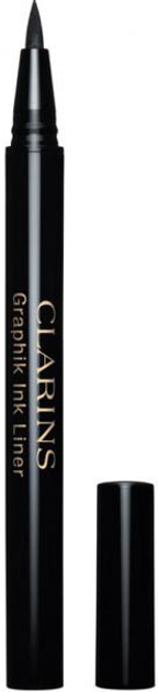 Eyeliner do oczu Clarins Graphik Ink 01 Intense Black 0.4 ml (3380810156690) - obraz 1