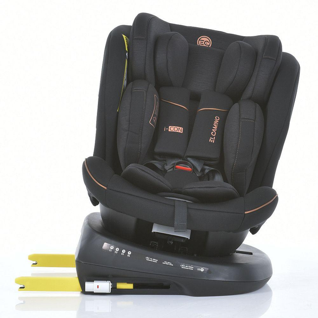 Автокресло для ребенка ME 1117 I-CON Black Striped - изображение 7