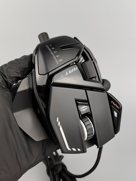 Игровая проводная мышь Mad Catz R.A.T. 8+ Черная Б/В g4 - изображение 7