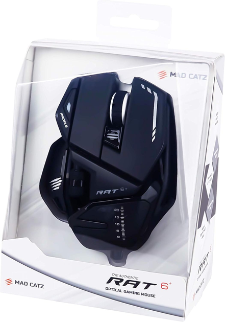 Игровая проводная мышь Mad Catz R.A.T. 6+ Черная Б/В g6 - изображение 6
