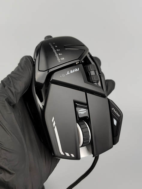 Игровая проводная мышь Mad Catz R.A.T. 6+ Черная Б/В g6 - изображение 10
