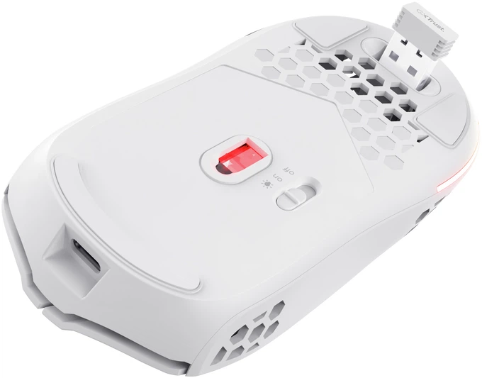 Mysz Trust GXT 929 Helox Wireless White (TR25390) - obraz 5