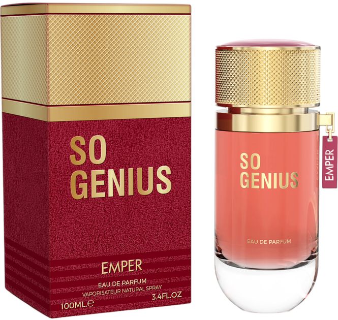 Парфумована вода для жінок Emper So Genius 100 мл від Rozetka на платформі USKIDKA Акція на Парфумована вода для жінок Emper So Genius 100 мл від Rozetka