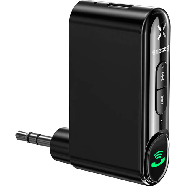 Аудиоадаптер Baseus BSBA-02 AUX Wireless Audio Receiver WXQY010001, Черный - изображение 7