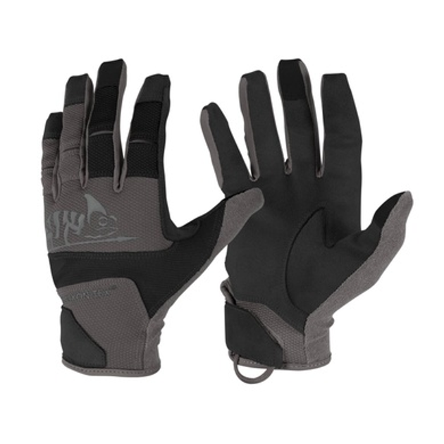 Рукавиці тактичні Helikon-Tex Range Tactical Gloves Black/Shadov Grey Чорні XL - зображення 1