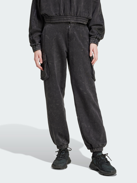 Акція на Спортивні штани жіночі Adidas Wash Cargo Pant IW5563 28 Чорні від Rozetka