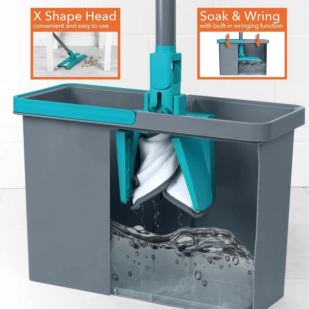 Набор для уборки Beldray Pet Plus+ X-Shape Mop and Bucket Set
