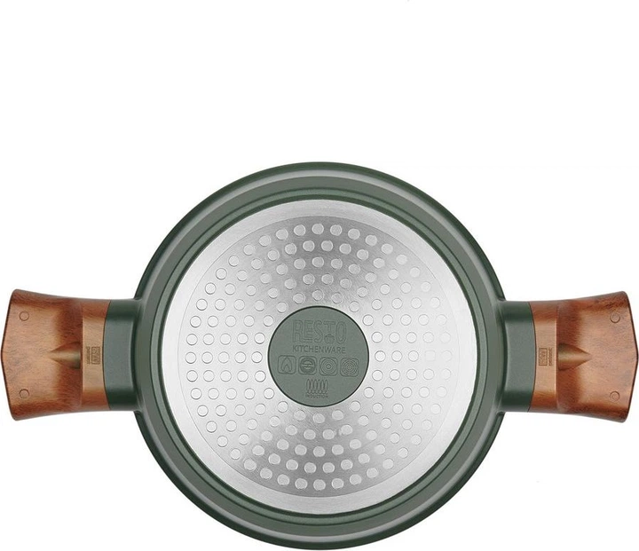 Garnek z odlewanego aluminium z pokrywką Resto Sadr 20 cm 2.6 l (4260709013671) - obraz 9