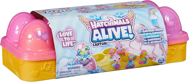 Zestaw do zabawy Spin Master Hatchimals Alive Pudełko na jajka (0681147034686) - obraz 1