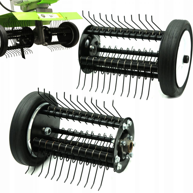 Wałek aerator Bass Polska 450 mm dla glebogryzarki BP-8487 (5902067619209) - obraz 5