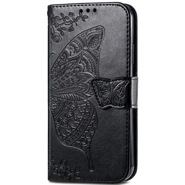 Чохол-книжка з малюнком UniCase Butterfly Pattern для Motorola Moto G85 - Black - зображення 6