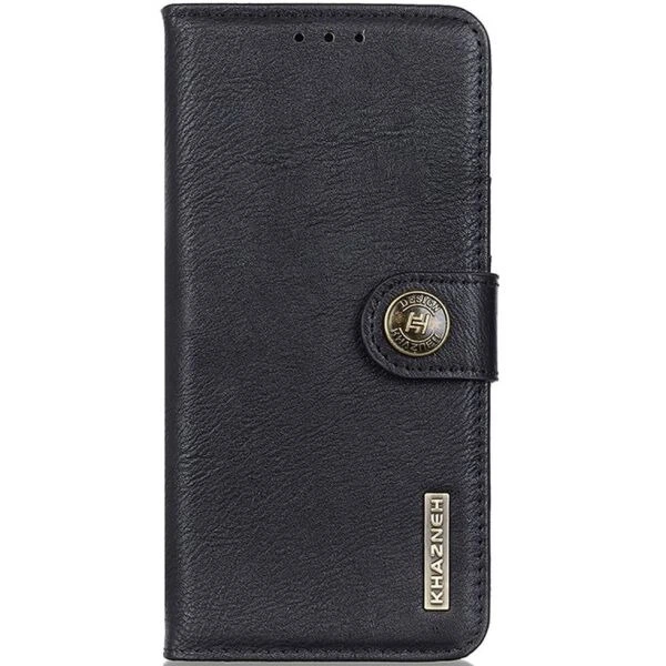 Чохол-книжка із застібкою KHAZNEH Wallet Cover для Motorola Edge 50 Neo / Edge 60 Neo - Black - зображення 5