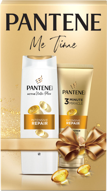 Zestaw upominkowy Pantene Intensive Repair Szampon 400 ml + Odżywka 220 ml (8700216614696) - obraz 2