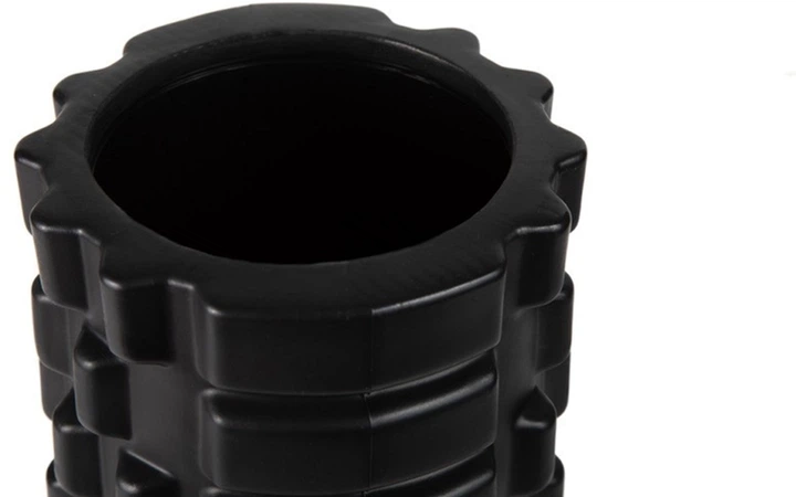 Массажный ролик (роллер) PowerPlay 4342 Massage Roller 30x10 см Черный (PP_4342_Black) - изображение 3