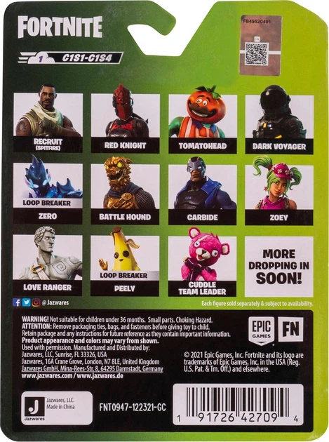 Колекційна фігурка Fortnite Micro Legendary Series Codename E.L.F. 6 см FNT0947 (191726427094) - зображення 5