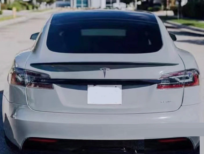 Спойлер на Tesla Model S стиль S ABS-пластик - изображение 5