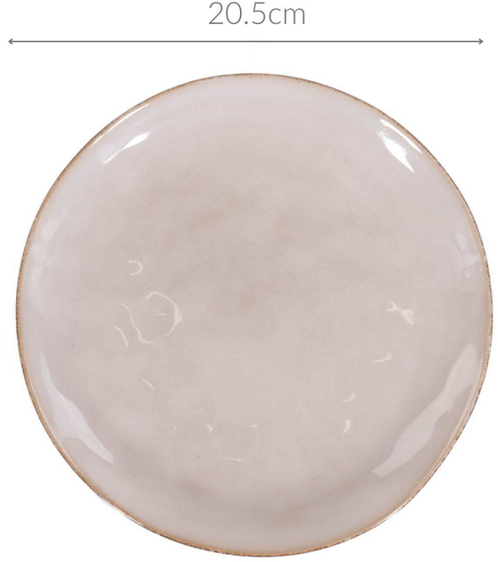 Talerz Siaki Lapis o strukturze kamienia tłoczony 21 cm (8720573916103) - obraz 4