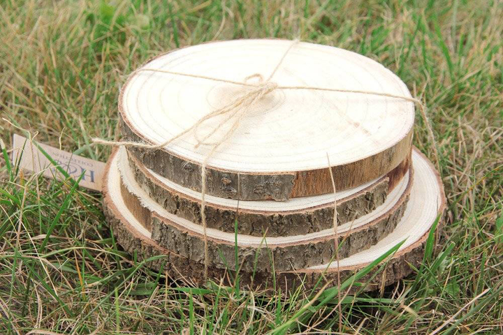 Podkładki pod talerze Home & Styling Collection Natural drewniane 4 szt (8719987921650) - obraz 4