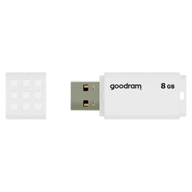 Флеш-память USB GoodRAM UME2-0080W0R11 8GB USB 2.0 UME2 Retail White - изображение 3