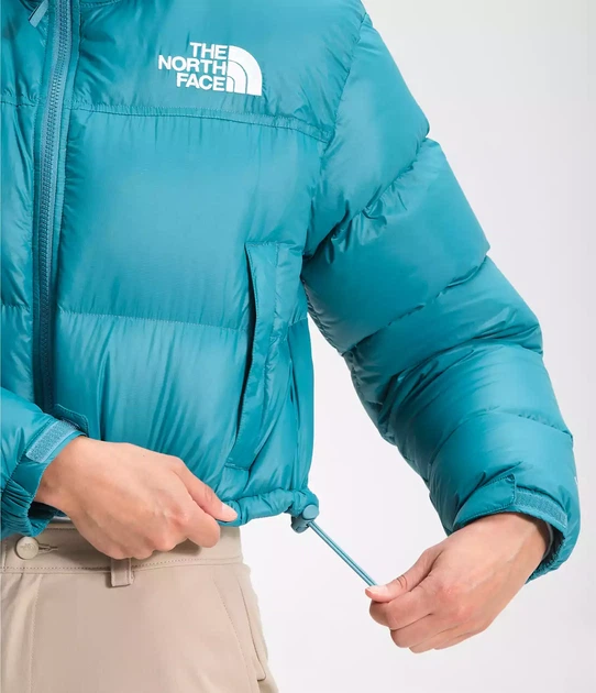 Пуховик The North Face Print Nuptse Short Light Blue NF0A5GGE-4Y3 L - изображение 2