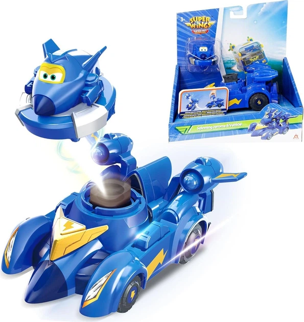 Игровой набор Super Wings Spinning Vehicle Джером Джером (EU770330) - изображение 2